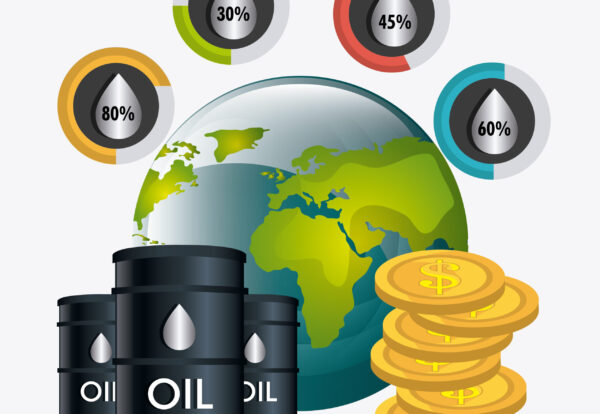 Oil prices industry design, vector illustration eps10